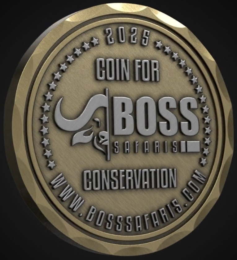 Boss Safaris - Coin for Conservation